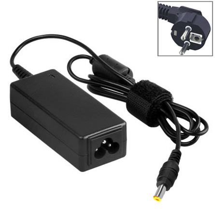 EU Plug AC Adapter 19V 1.58A 30W for Acer Notebook, Output Tips: 5.5x1.7mm - Click Image to Close